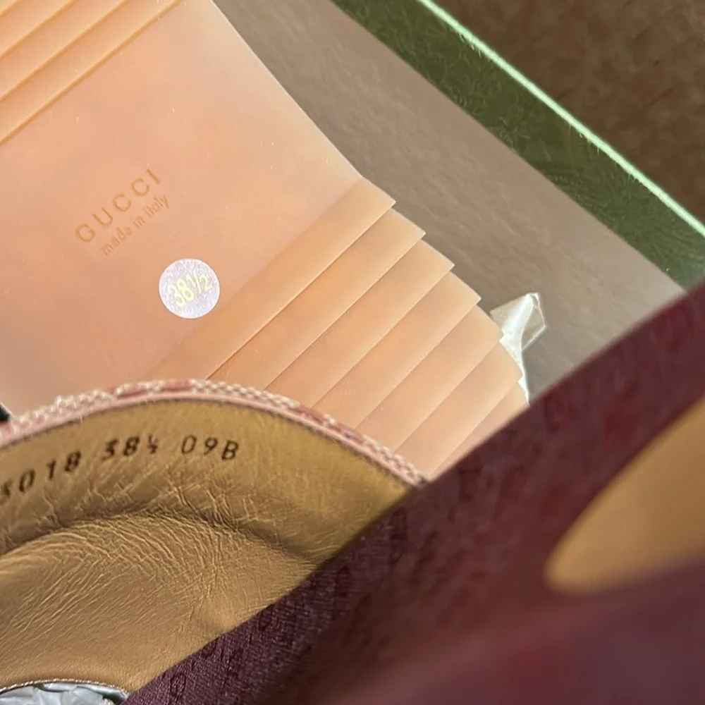Gucci Angelina Platform Slides